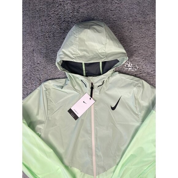 Nike AeroSwift Storm-FIT Aerogami Running Jacket Size Small Men Green FZ9039-376 - Picture 3 of 6